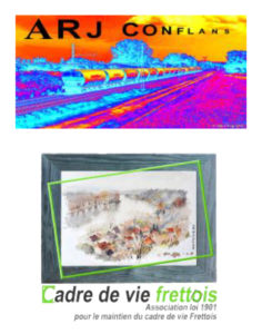 Logos ARJ Conflans et Cadre de vie frettois